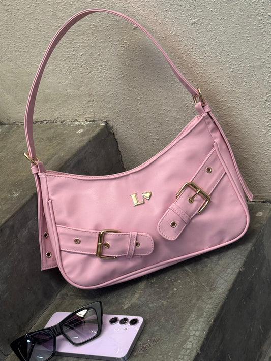 BOLSO FREYA ROSA PARAISO H/DORADO