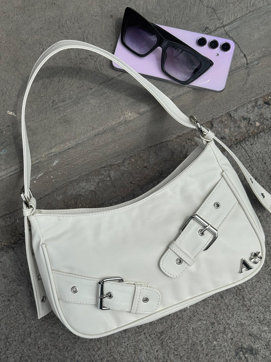BOLSO FREYA HUESO H/PLATA
