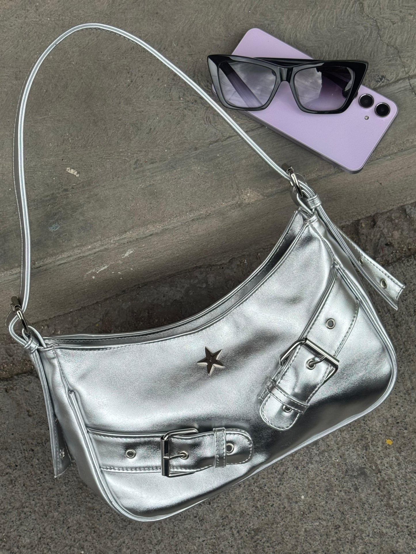 BOLSO FREYA PLATA H/PLATA