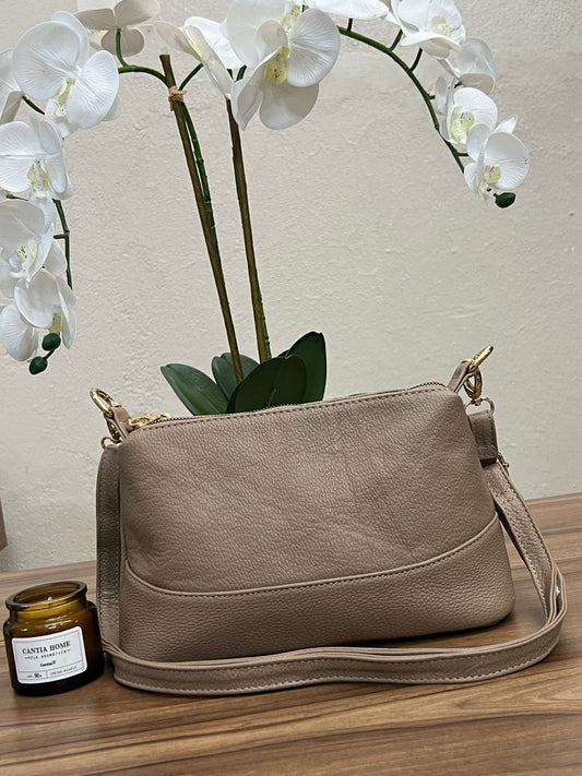 BOLSO PIEL ARABIA KHAKI