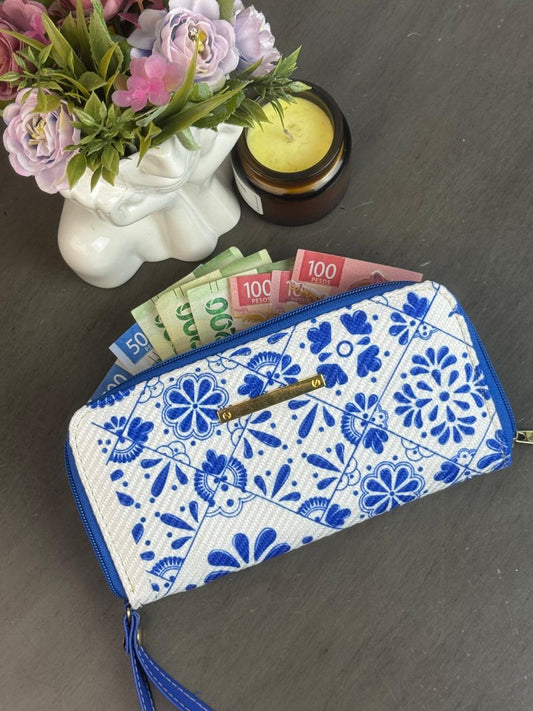 CARTERA YUTE TALAVERA AZUL REY F BLANCO