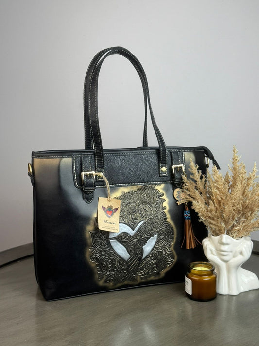 DB GDE LUCERO COLIBRI NEGRO/DORADO/PLATA