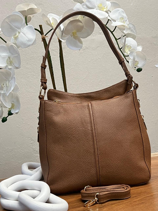 BOLSO 100% PIEL PARIS MIEL