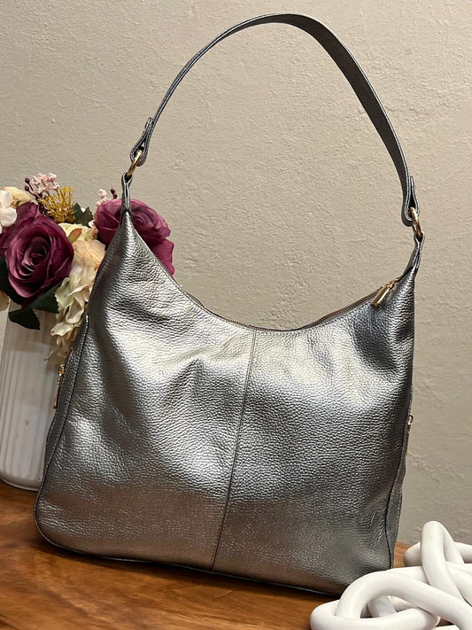 BOLSO 100% PIEL FRANCIA ANTIMONIO