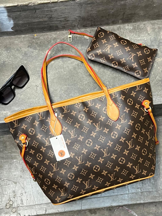 IMPORTACION DUO LV GDE CON MONEDERO FERRERO ASAS CAMEL
