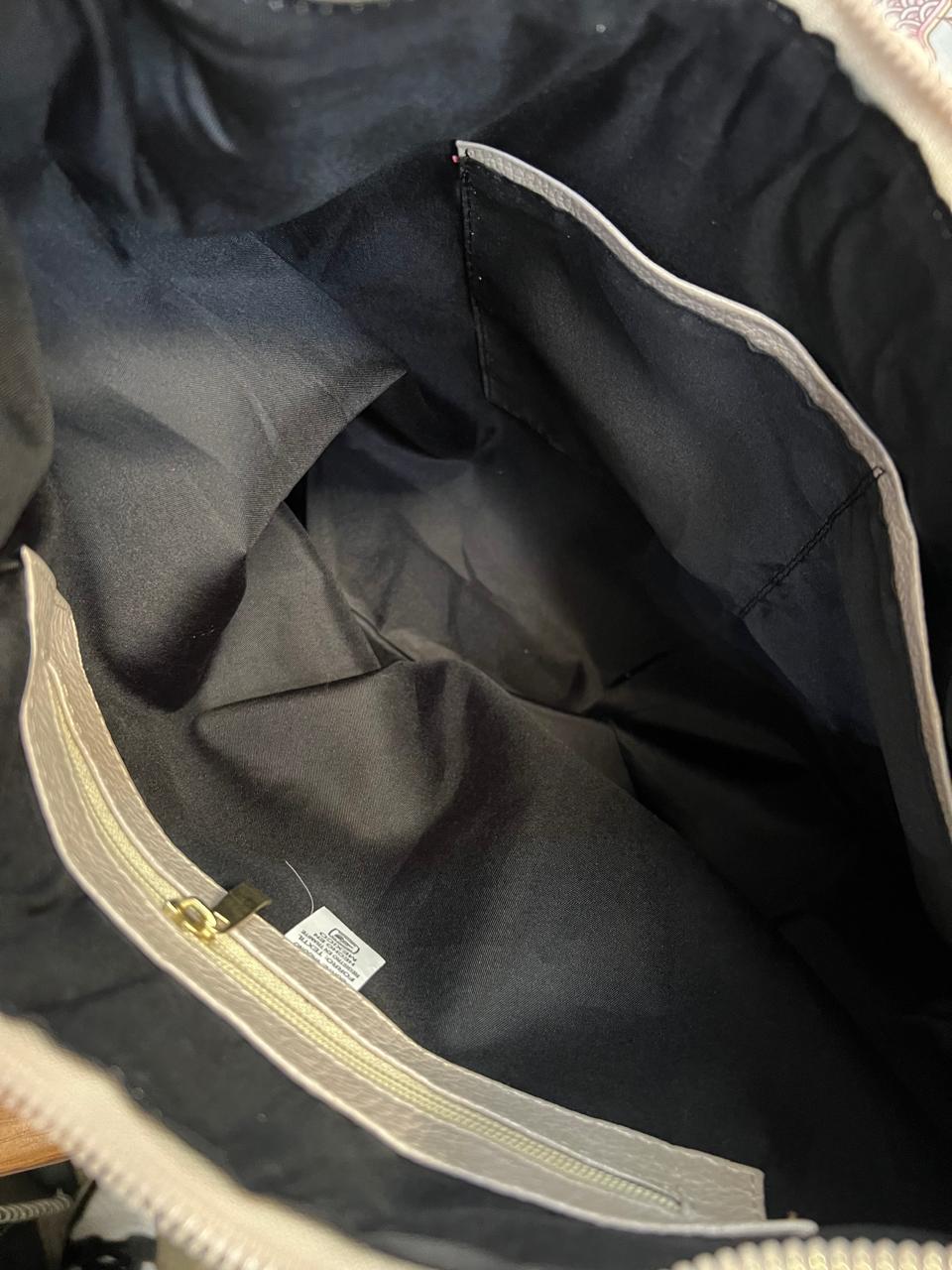 BOLSO 100% PIEL FRANCIA ANTIMONIO