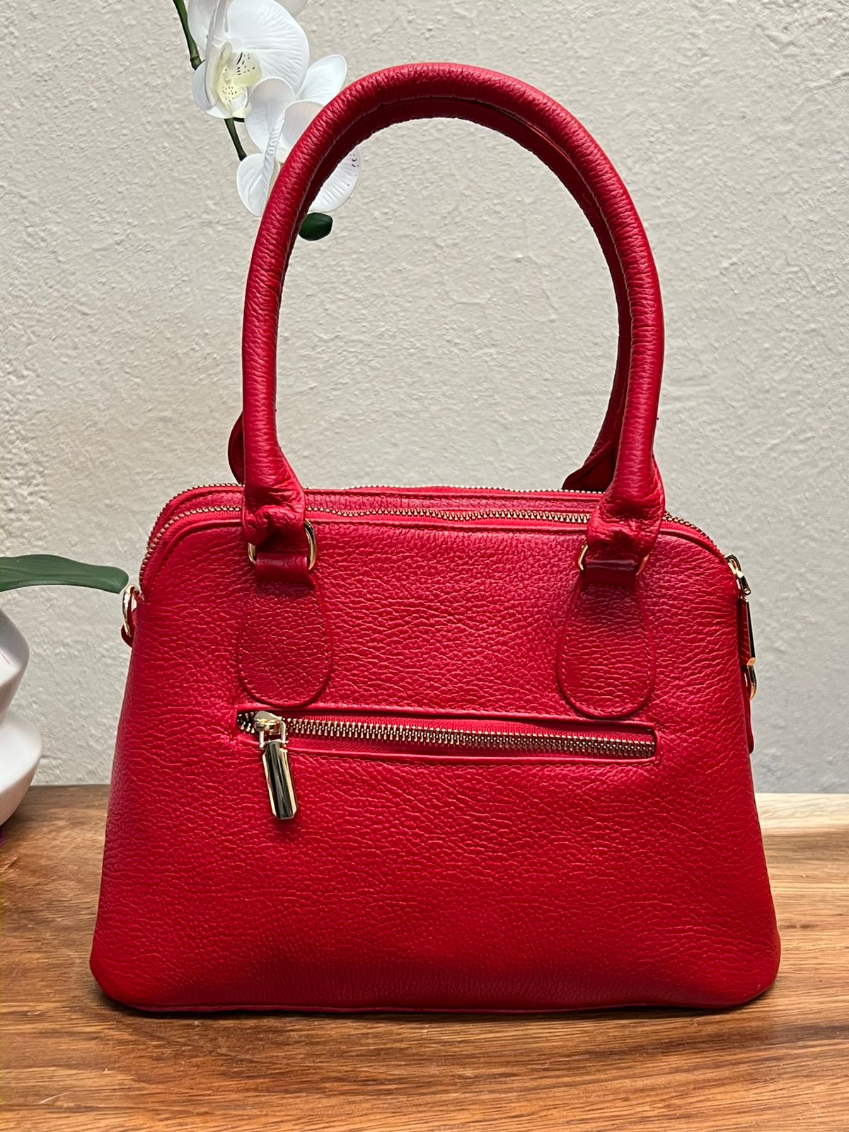BOLSO 100% PIEL FINLANDIA BEIGE