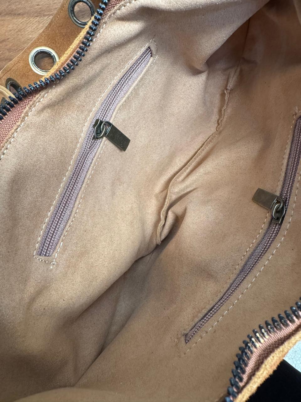 BOLSO BOHO CHIC BARBAS CAMELLO