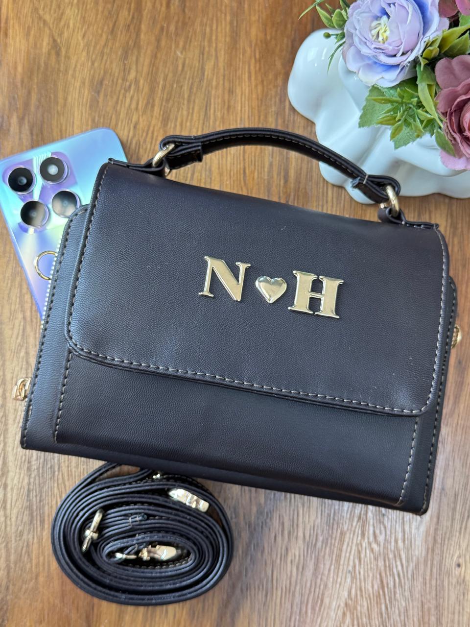 POCKET BAG NOVA FERRERO LISO H/DORADO