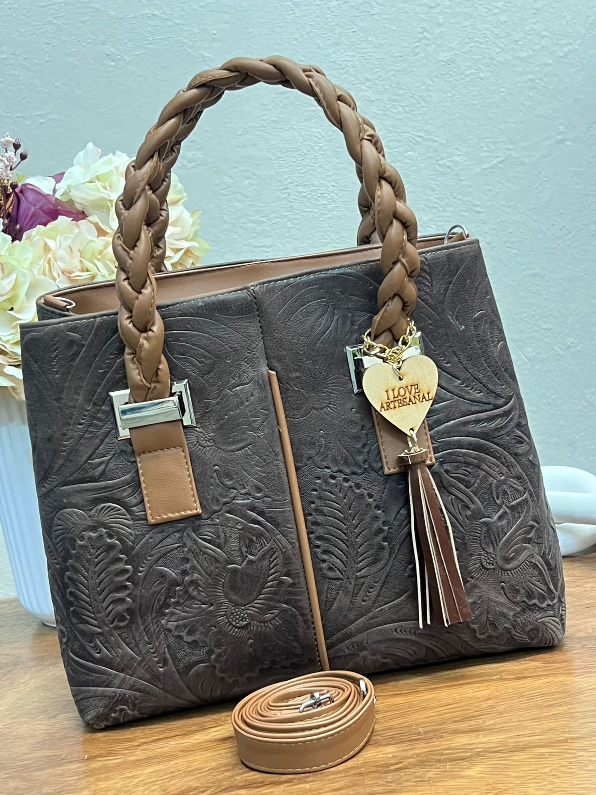 BOLSA ELIZABETH PIEL GRASO FERRERO
