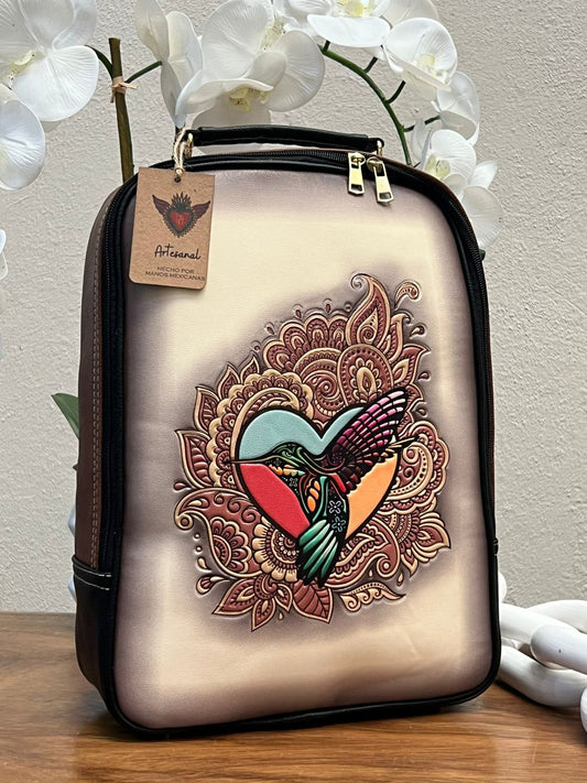 DB MOCHILA VENECIA COLIBRI HUESO