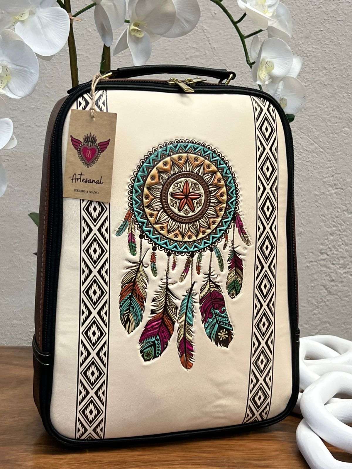 DB MOCHILA VENECIA ATRAPASUEÑOS HUESO