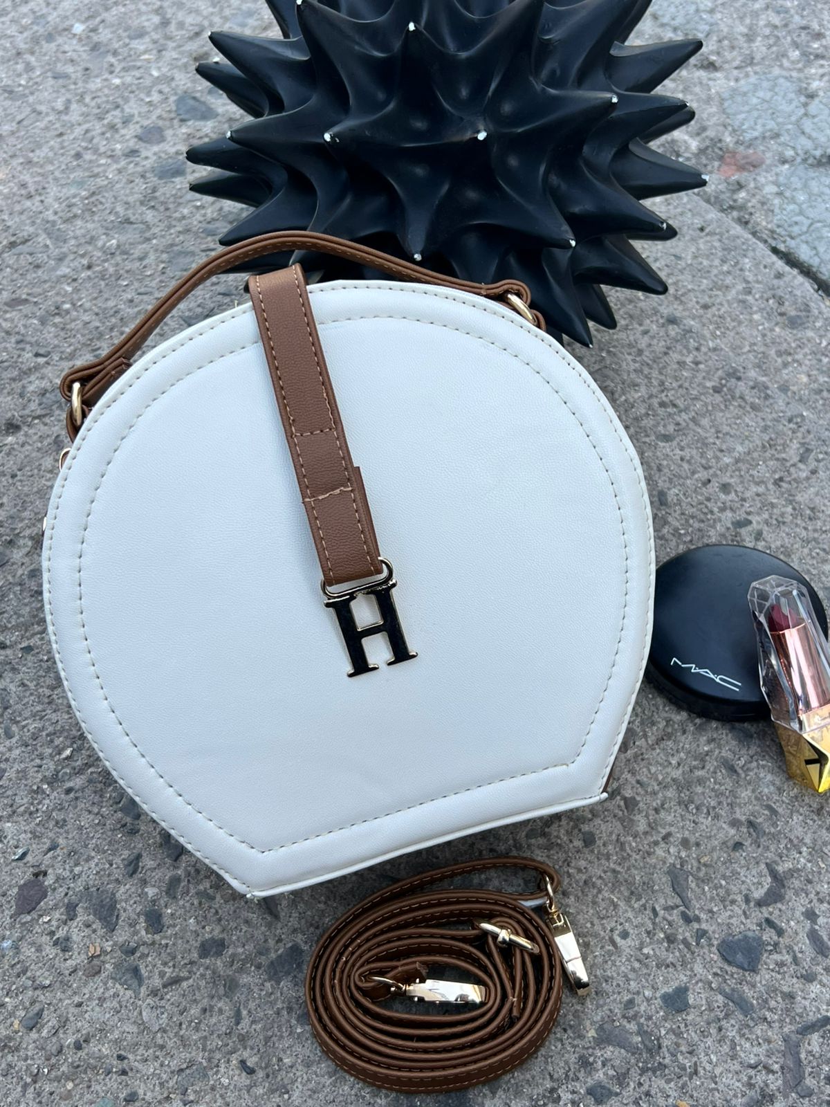 SELENE COLOR HUESO/CAMEL LISO