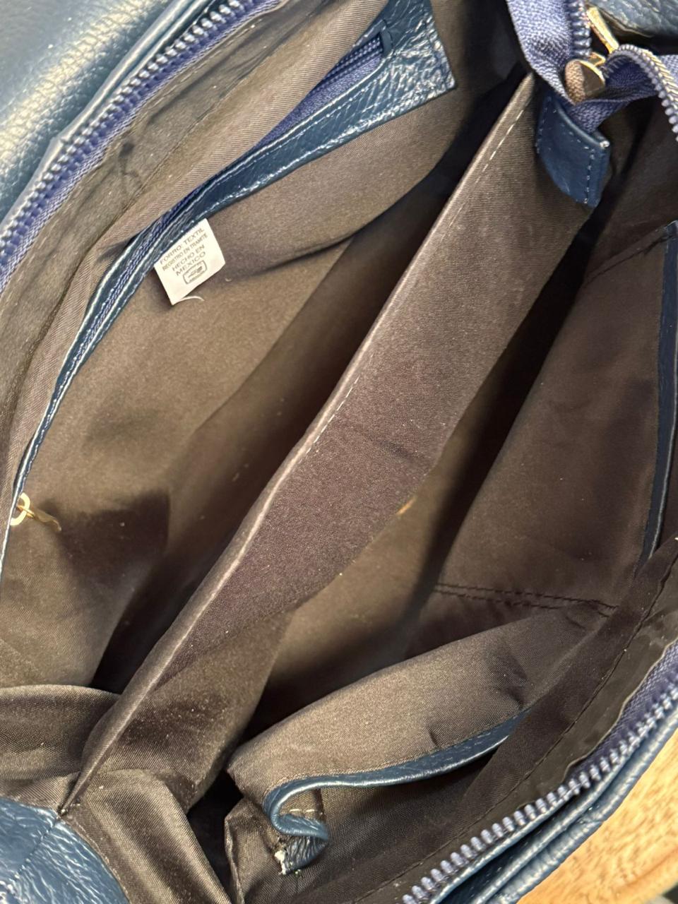BOLSO 100% PIEL POLONIA BLANCO