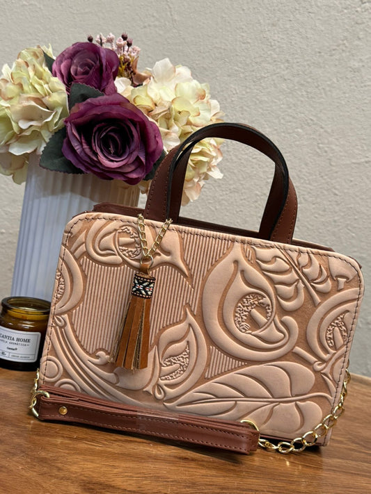 CROSSBODY DOBLE CARA ALCATRACES MAQUILLAJE