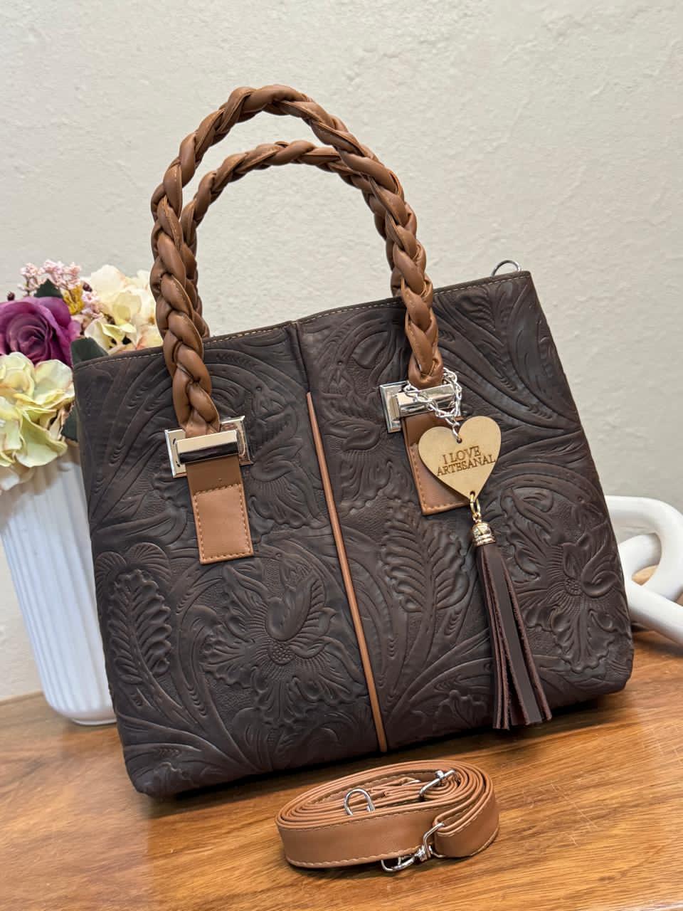 BOLSA ELIZABETH PIEL GRASO FERRERO