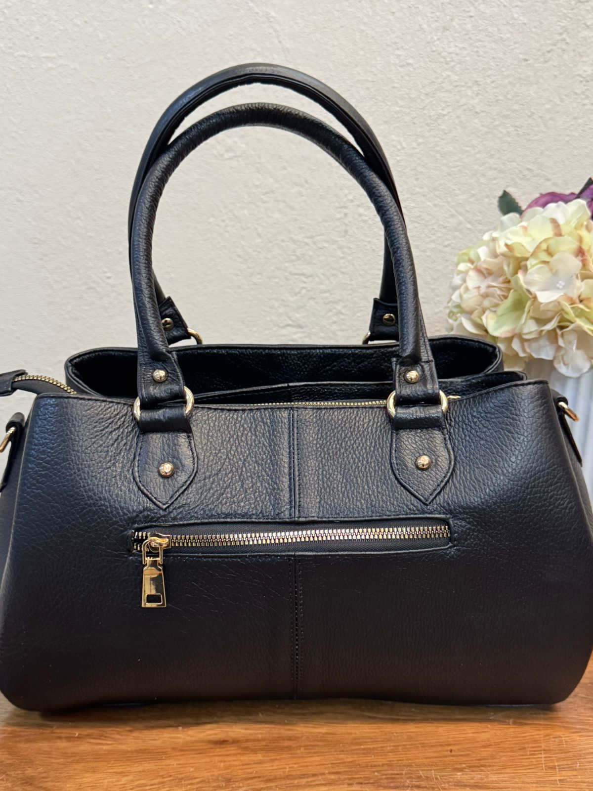 BOLSO 100% PIEL TURQUIA MARRON