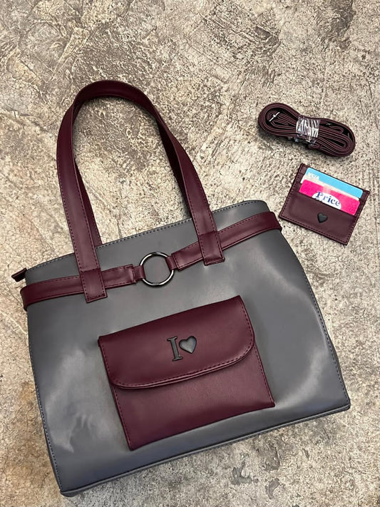 TOTE CARGO OXFORD/VINO