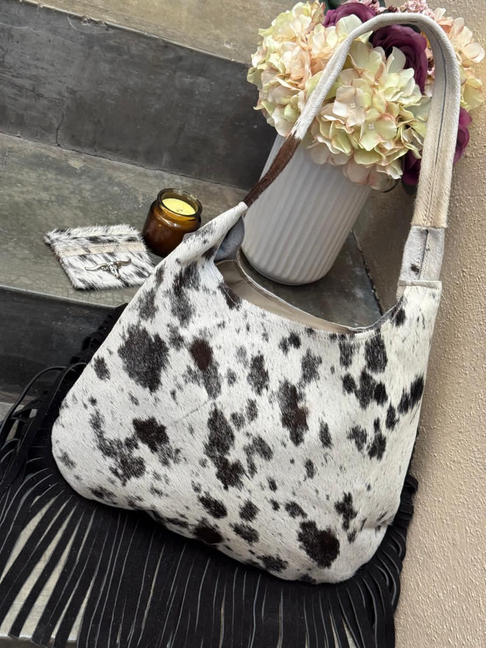 BOLSA ALYSSA BARBAS NEGRO