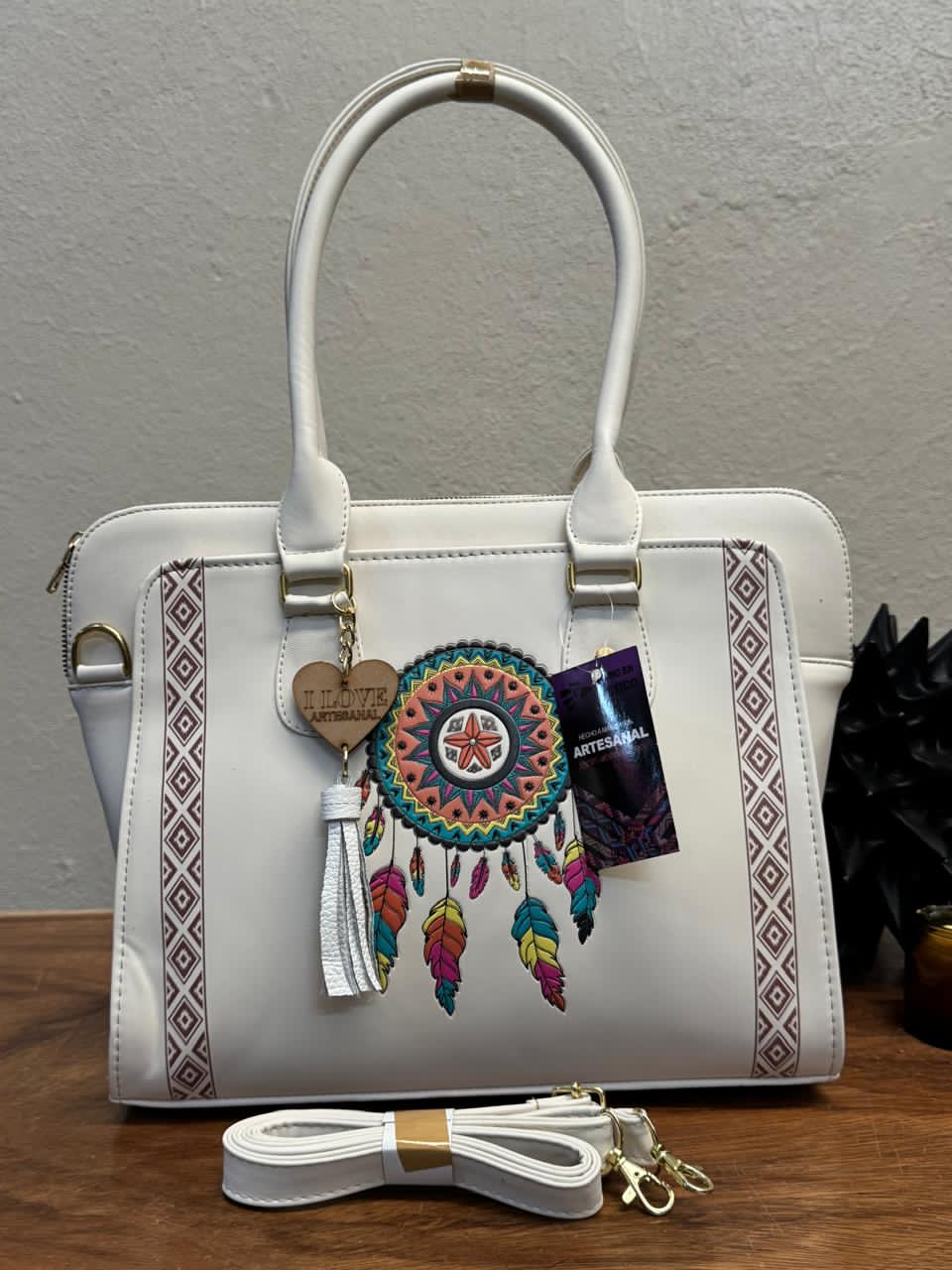 MOD ARTESANAL FLORENCIA ATRAPASUEÑOS BLANCO