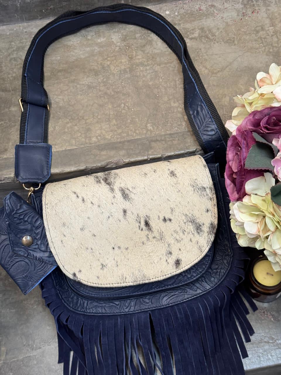 CROSSBODY MABEL PELO VARIABLE AZUL MARINO9