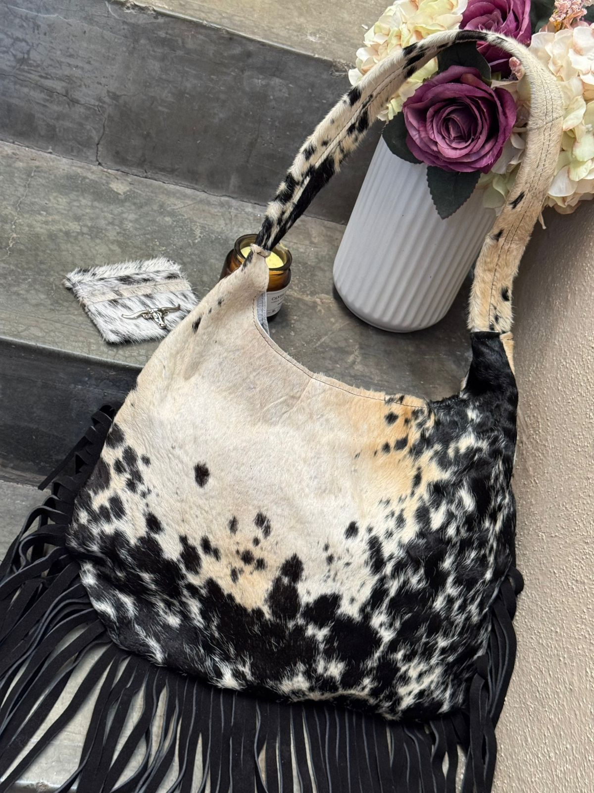 BOLSA ALYSSA BARBAS NEGRO