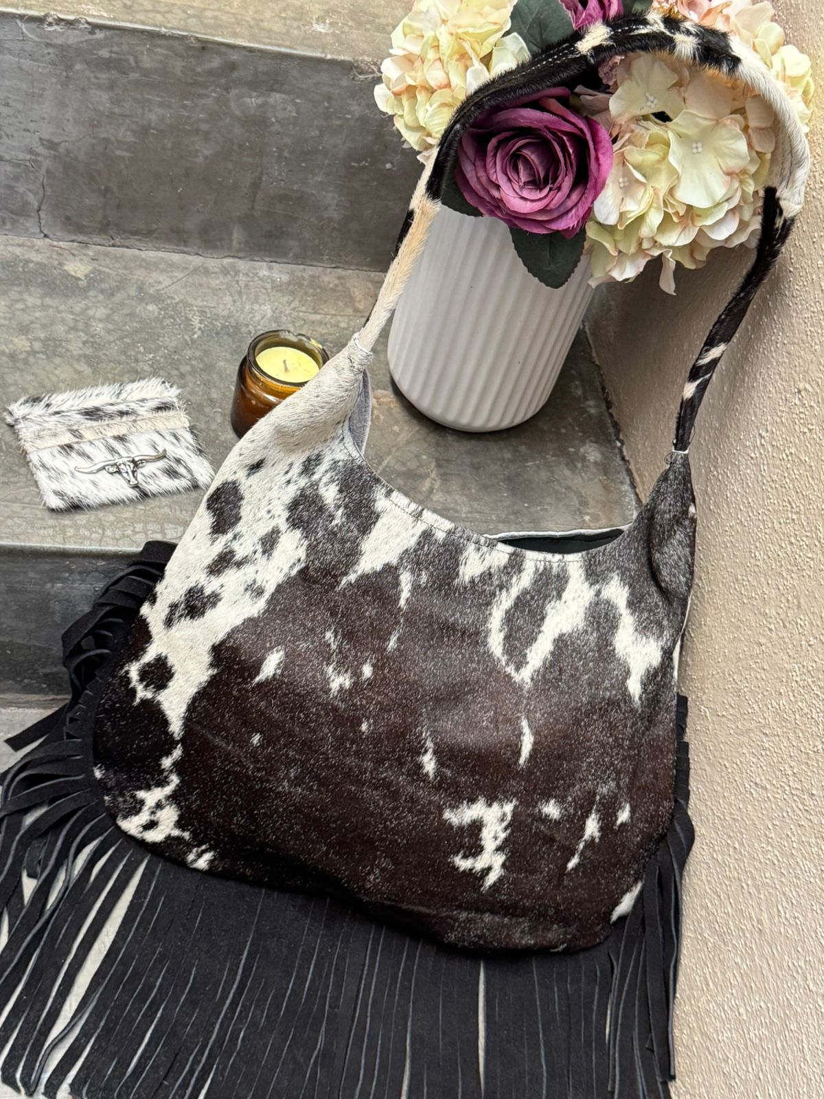 BOLSA ALYSSA BARBAS NEGRO
