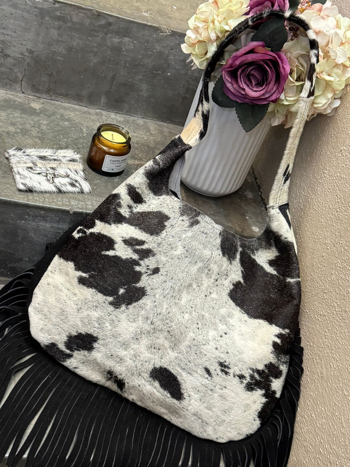 BOLSA ALYSSA BARBAS NEGRO