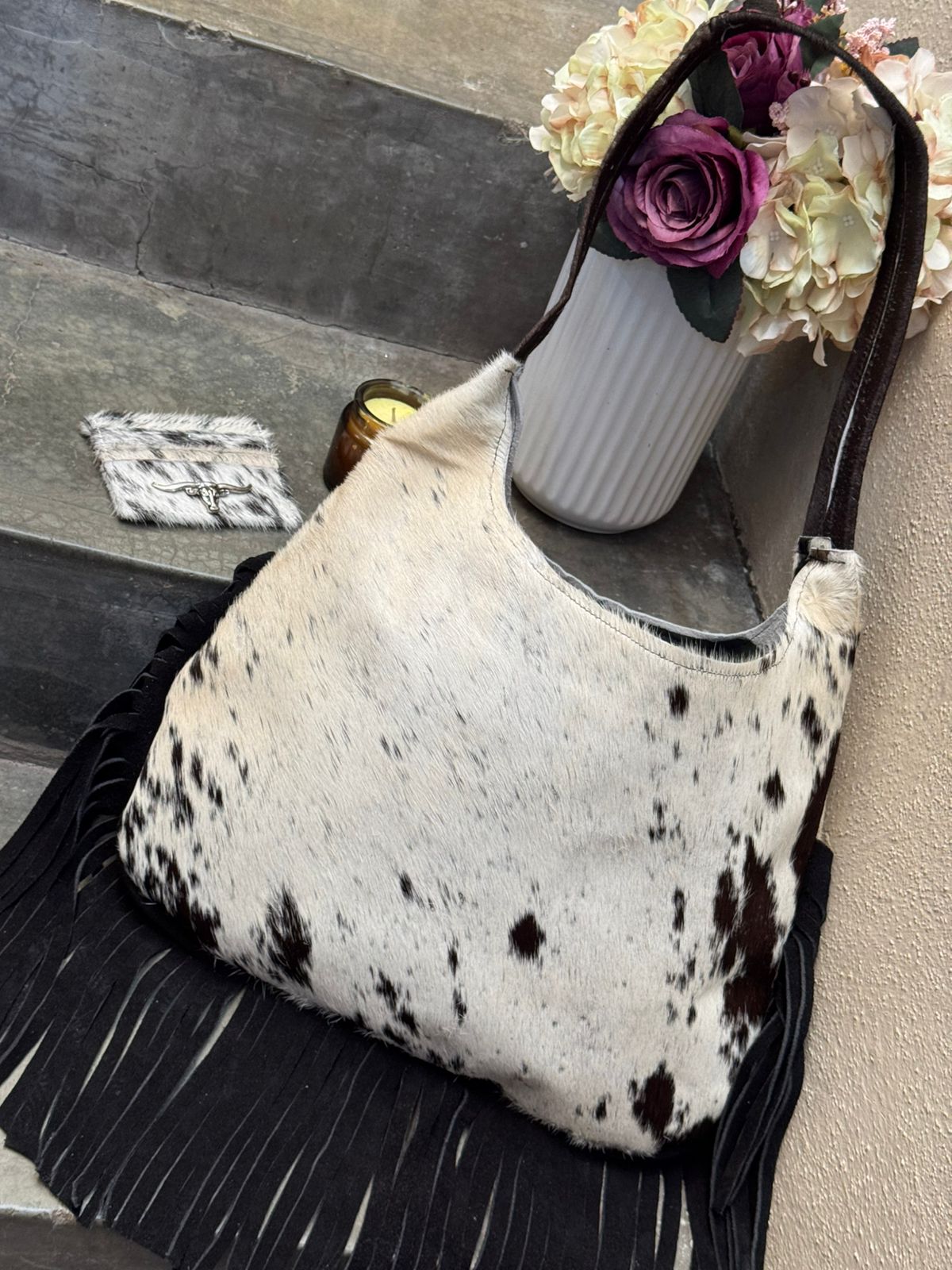 BOLSA ALYSSA BARBAS NEGRO