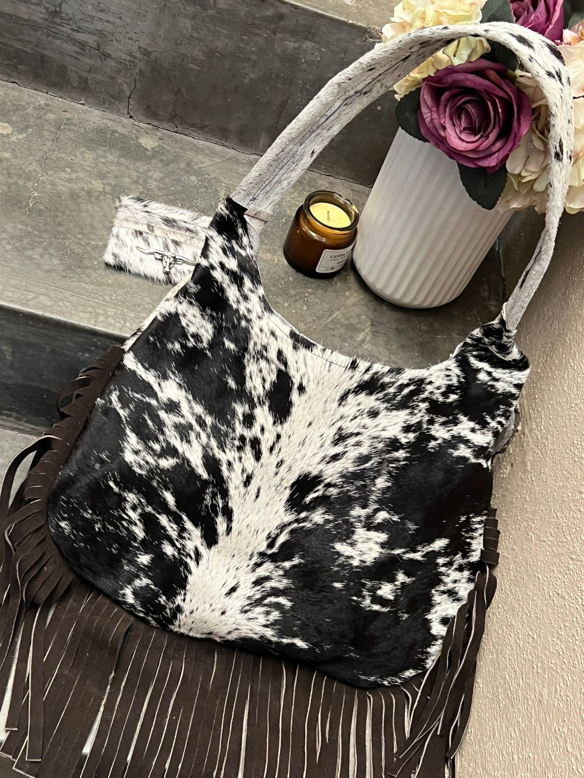 BOLSA ALYSSA BARBAS NEGRO