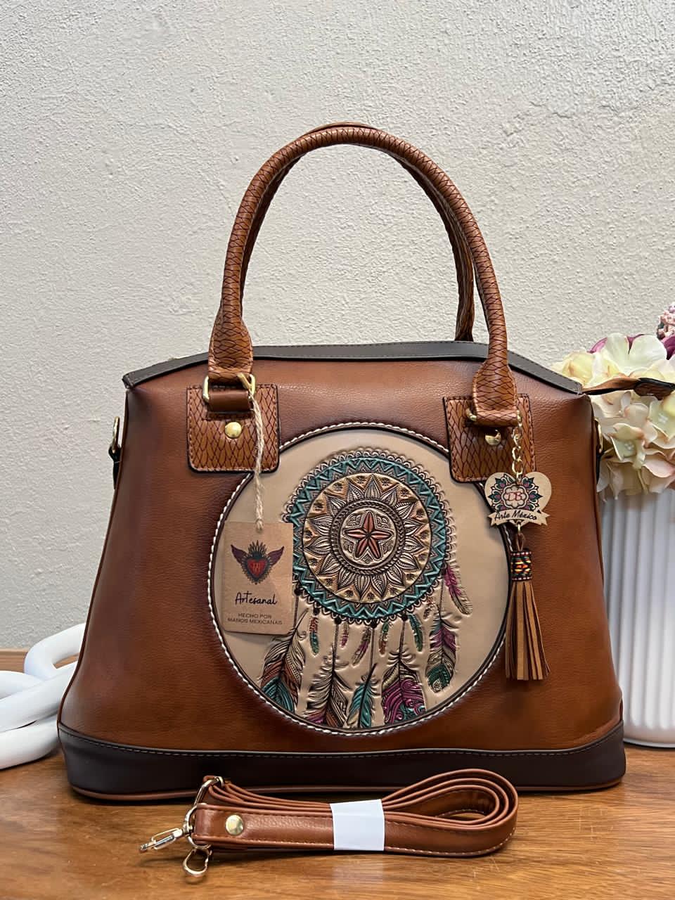 DB GDE NATALIA ATRAPASUEÑOS MARRON/CAPUCHINO