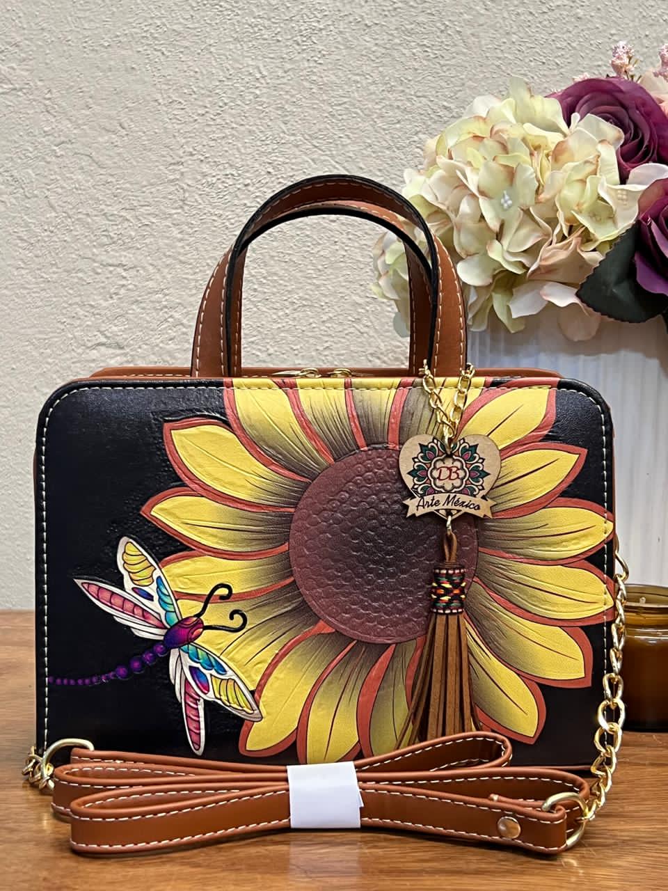 DB CROSSBODY LIBELULA NEGRO
