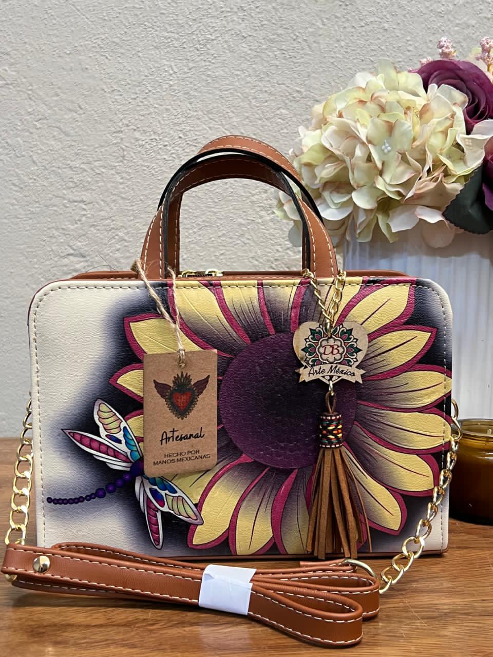 DB CROSSBODY LIBELULA HUESO