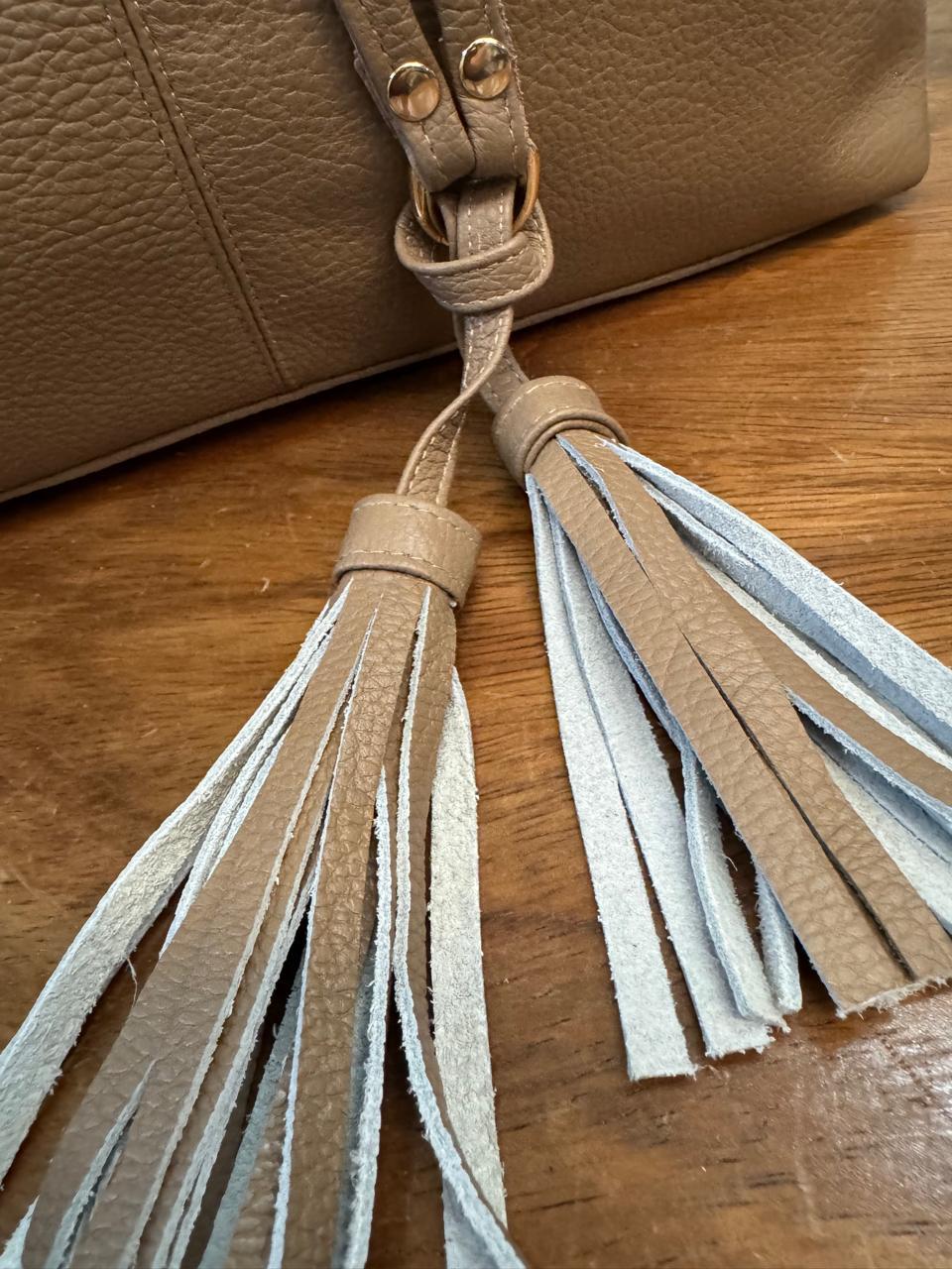 BOLSO 100% PIEL GINEBRA VINO