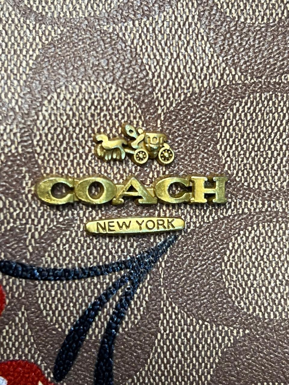 DUO BAGUETTE COACH FRESAS KHAKI