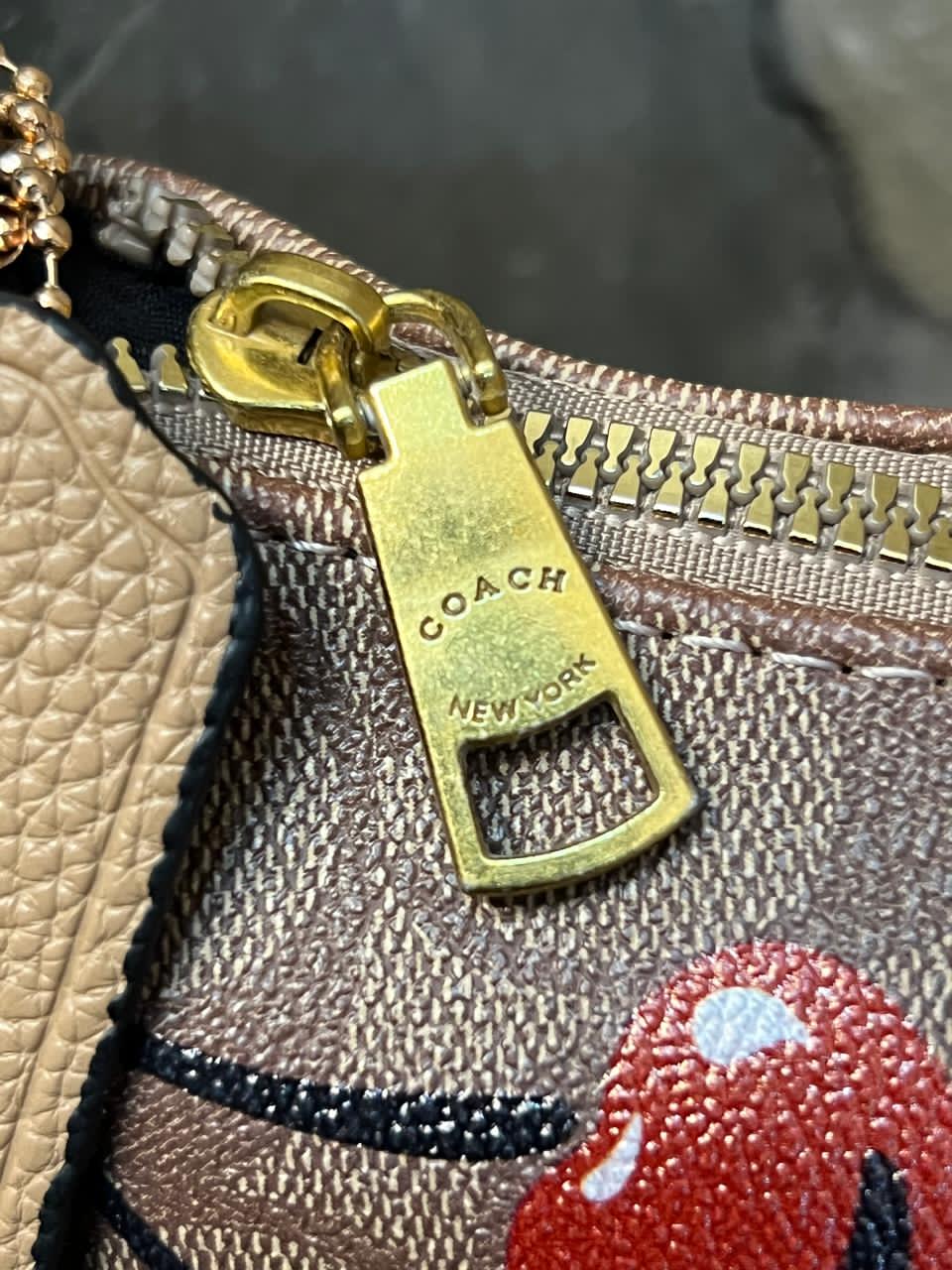 DUO BAGUETTE COACH NEGRO CEREZAS