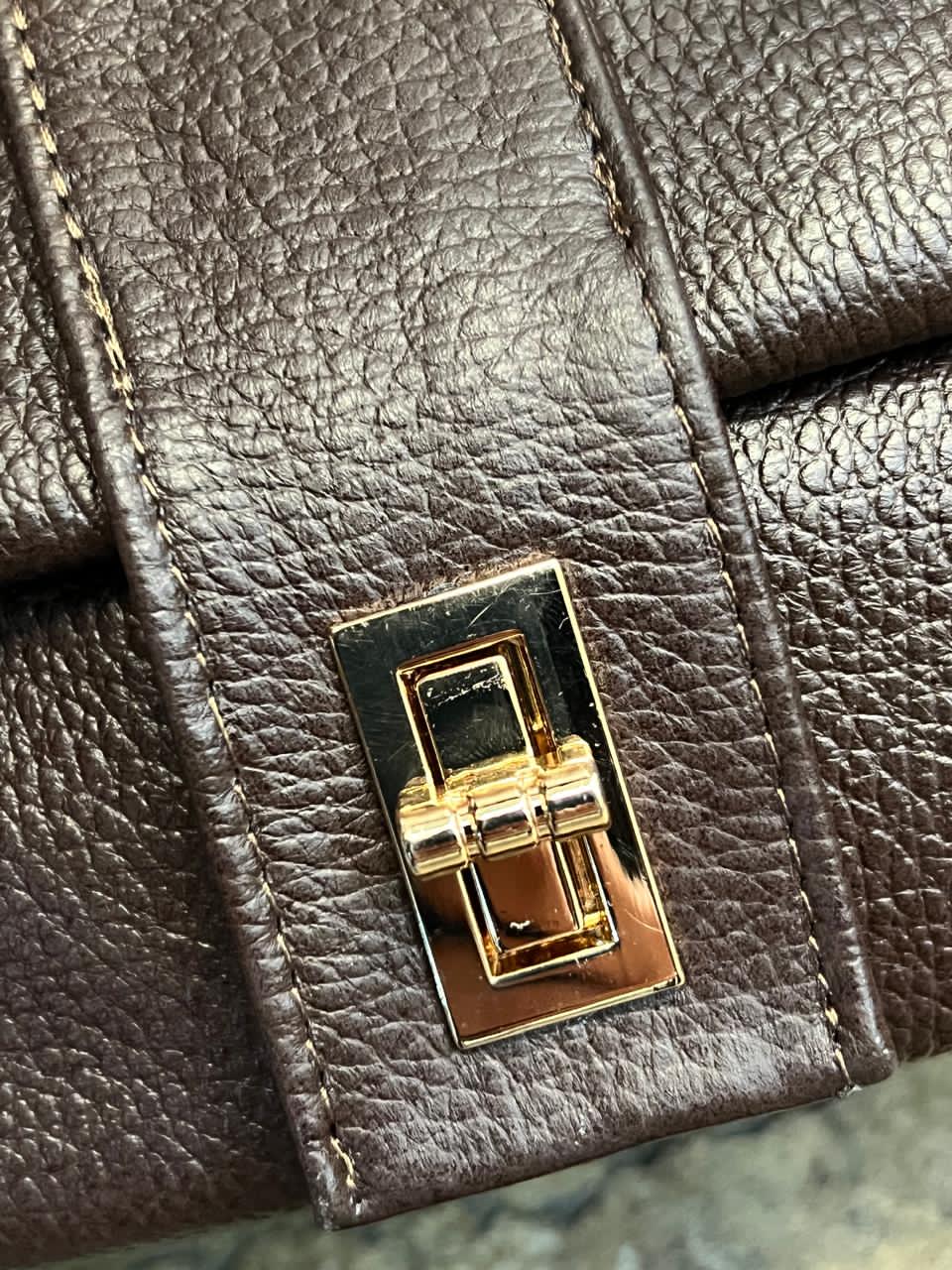 BOLSO 100% PIEL LETONIA VINO