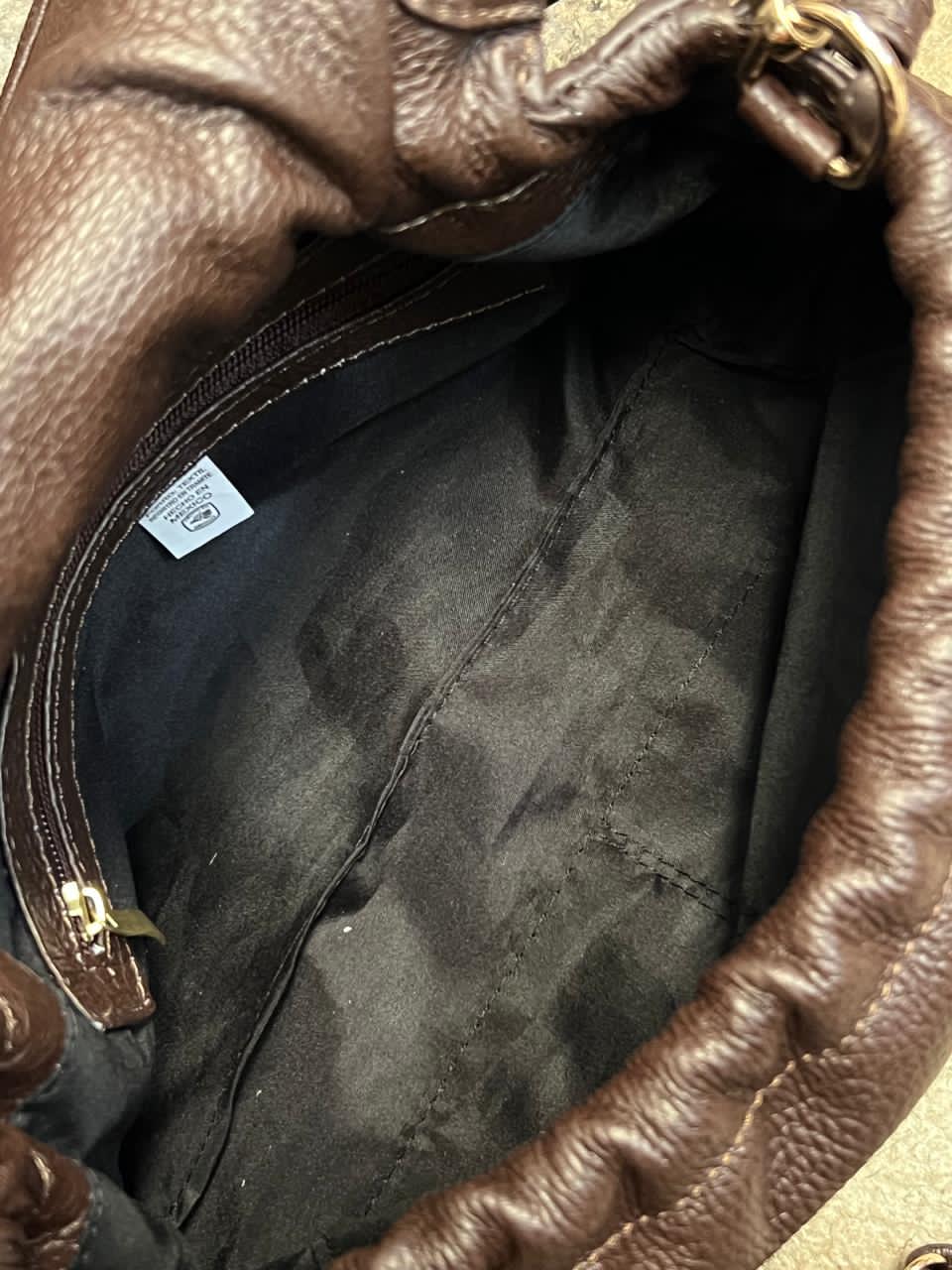BOLSO 100% PIEL LETONIA VINO