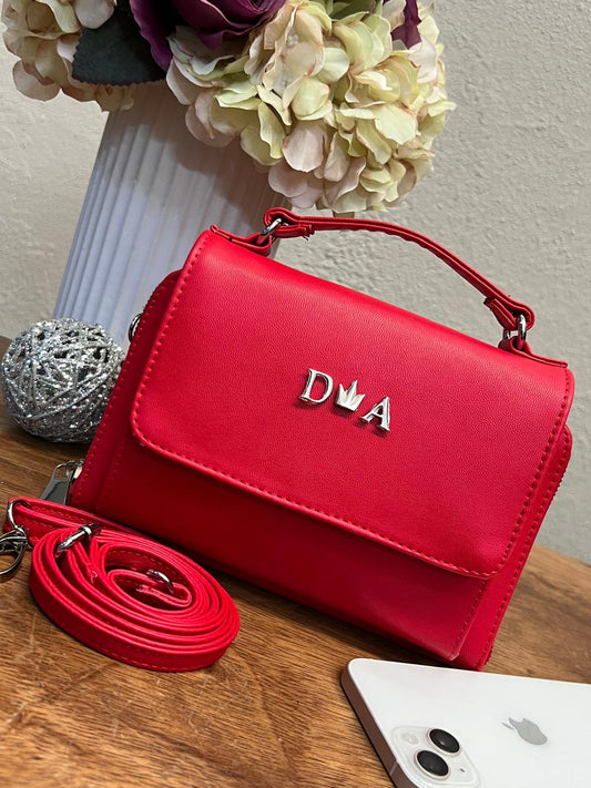 POCKET BAG NOVA ROJO FERRARI LISO H/PLATA