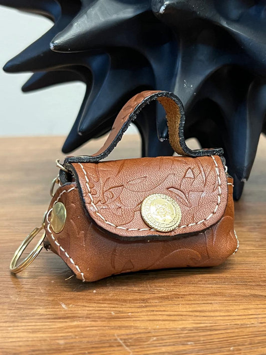 MONEDERO CIRCE FLORES CAMEL