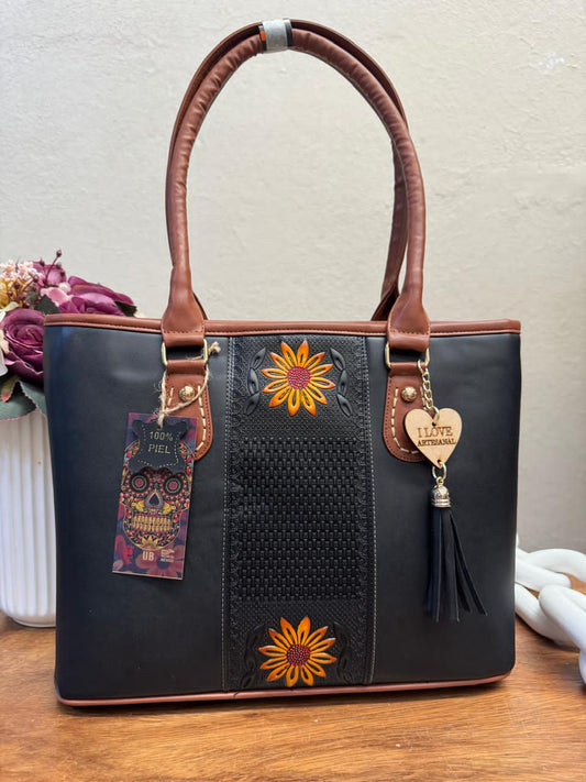 MOD ARTESANAL BRANDY FRANJA GIRASOLES NEGRO