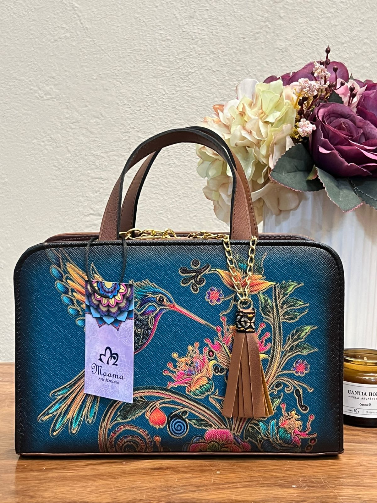 MAOMA CROSSBODY TABATA COLIBRI AZUL