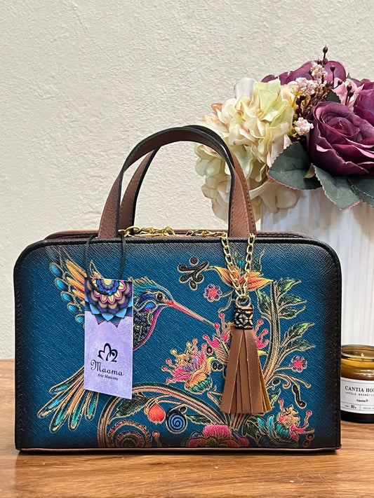 MAOMA CROSSBODY TABATA COLIBRI AZUL