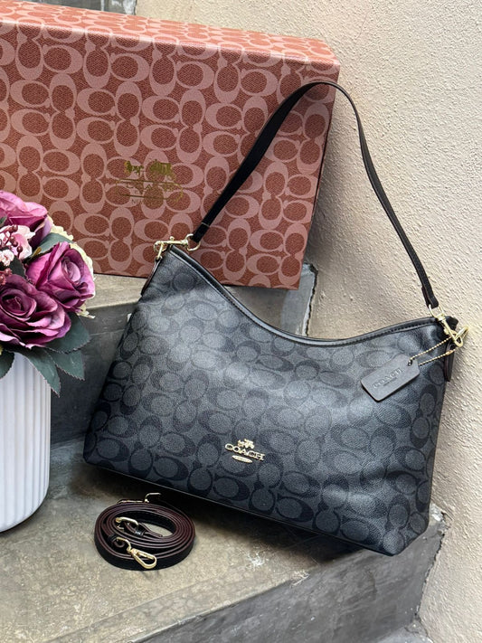 BOLSO LAUREL COACH NEGRO