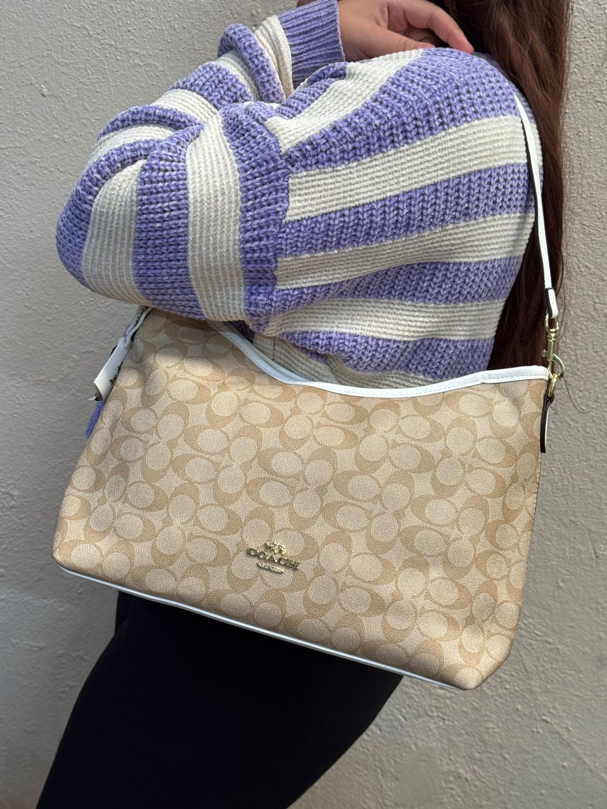 BOLSO LAUREL COACH BEIGE/CAMEL