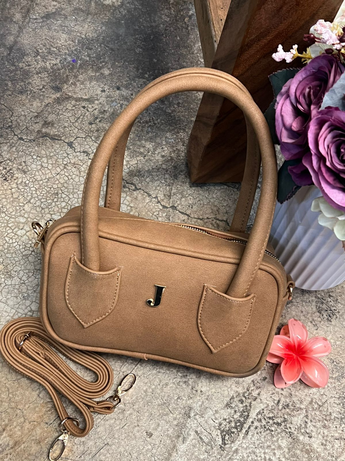 BOLSO ARCADIE CAMEL FRESNO