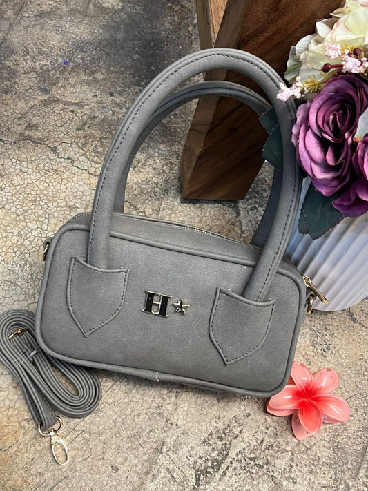 BOLSO ARCADIE CARBON GAMUZA
