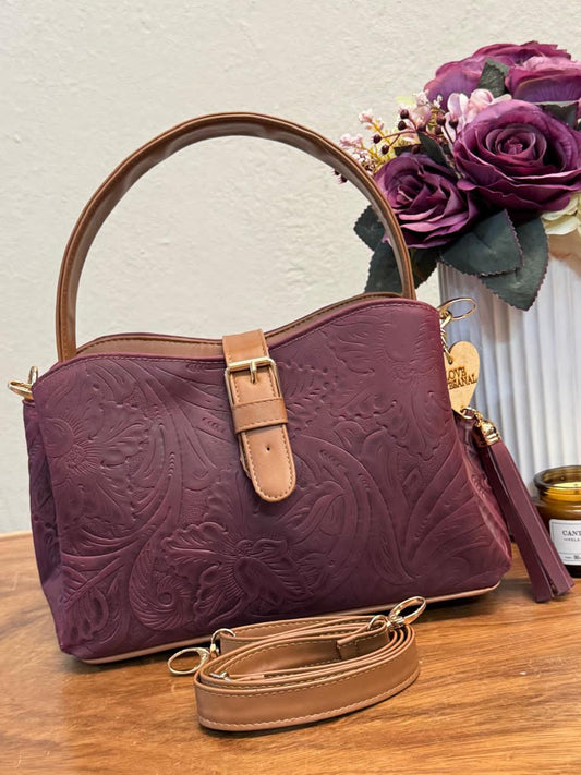 BOLSO DEBORAH VINO