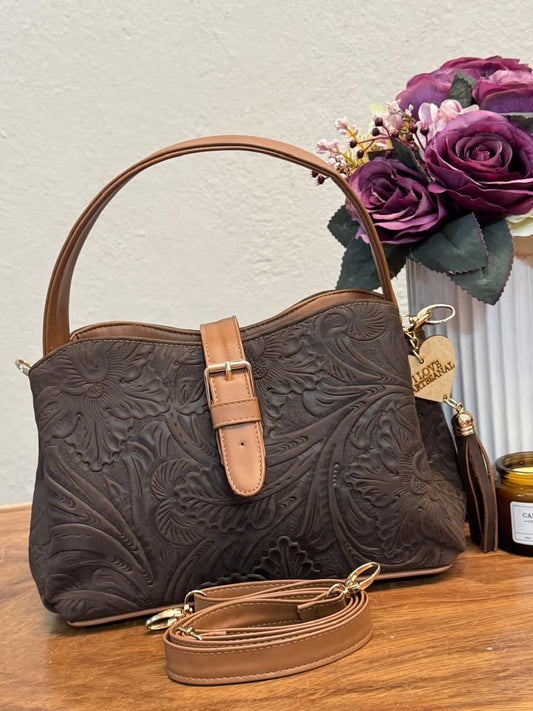 BOLSO DEBORAH CAFE MATE