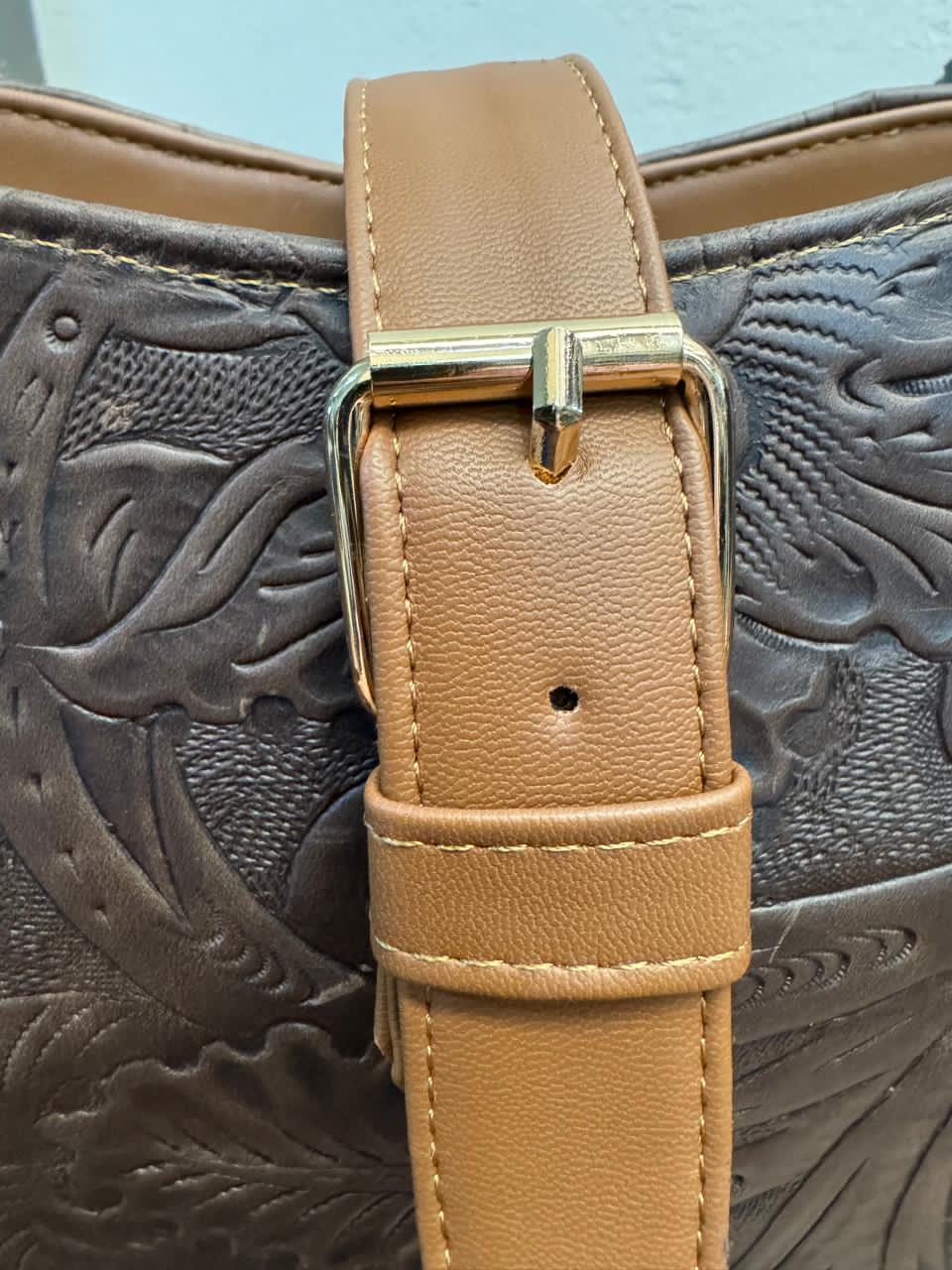 BOLSO DEBORAH MARRON